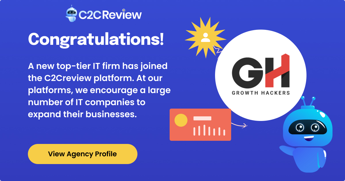 c2creview's tweet image. Welcome #GrowthHackersDigital at @c2creview
Growth Hackers Digital is a new age Performance Marketing Agency that loves to work on long-term growth challenges faced by funded startups & MNCs.
Visit - c2creview.co/company/growth…
#DigitalMarketing #SEO #socialmediamarketing
