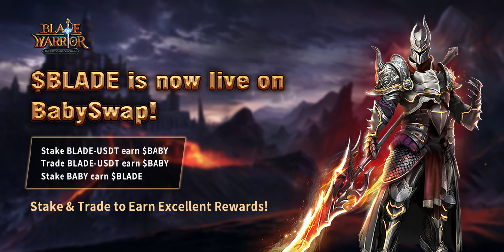 BladeCommunity (@0xbladegame) on Twitter photo ๐ฅ๐ฅ๐ฅBlade Farm, Snack Pool, and Trade Mining are live now on <a href="/babyswap_bsc/">BabySwap #Baby the Landlord ๐๏ธ</a>
x.com/babyswap_bsc/sโฆ ๐ฅ๐ฅ๐ฅBlade Farm, Snack Pool, and Trade Mining are live now on <a href="/babyswap_bsc/">BabySwap #Baby the Landlord ๐๏ธ</a>
x.com/babyswap_bsc/sโฆ