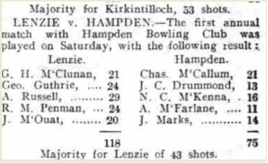 Lenzie Bowling Club tweet media
