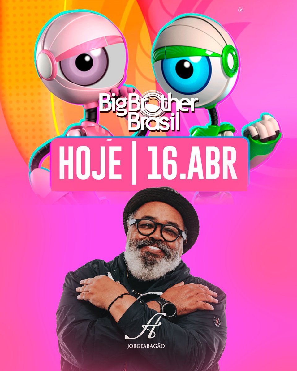 Hoje eu me apresento no @bbb ao vivo na Globo e Multishow. Quem aí vai assistir? #JorgeAragaoNoBBB