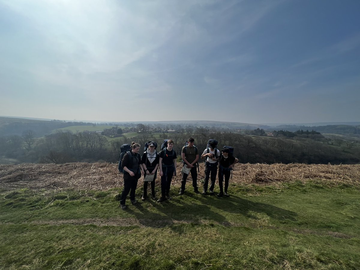 3 Star/ Silver Practice DofE expedition. Cracking weather.