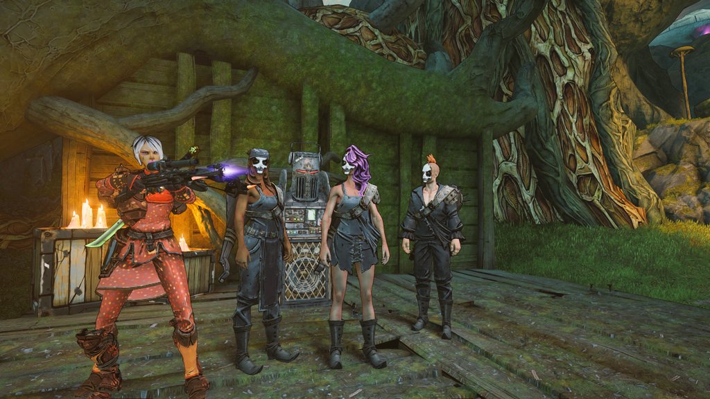 VassIain's tweet photo. There's nothing suspicious about these three people, is there? Nothing to worry about at all... #TinyTinasWonderlands #PlayStation5 #PS5 #PS5Share #GearboxGames https://t.co/3h0ZEY4jcl