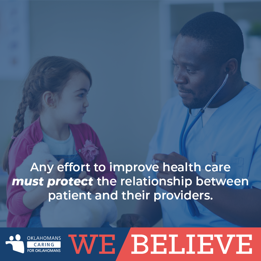 When patients have found a provider they trust, it's our responsibility to protect that relationship. Patients are more likely to go to routine visits when they are comfortable with their doctors. Physicians can provide better care when they know the patients' health history.