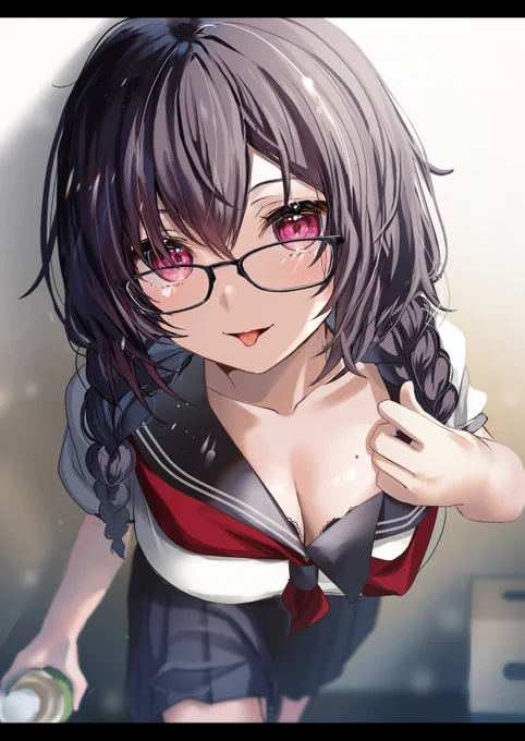 廊下の端っこで… 