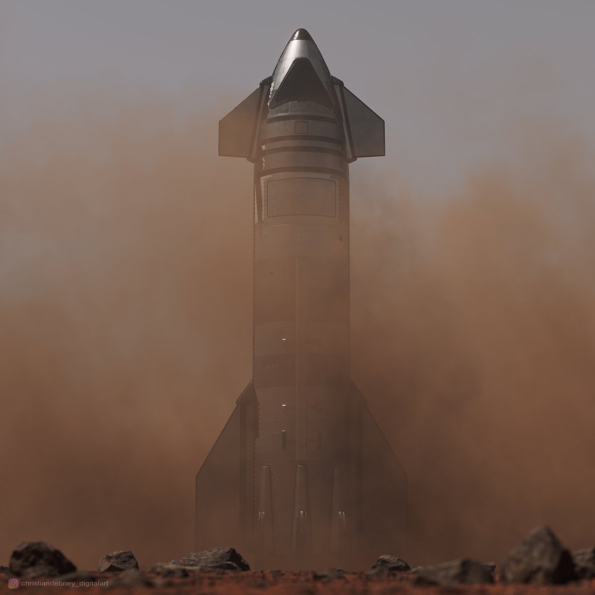 Martian dust storm... <a href="/SpaceX/">SpaceX</a> <a href="/SpaceXStarship/">SpaceX Starship 🚀 Commentary</a> <a href="/elonmusk/">Elon Musk</a> <a href="/StarshipRenders/">Starship Renders</a>