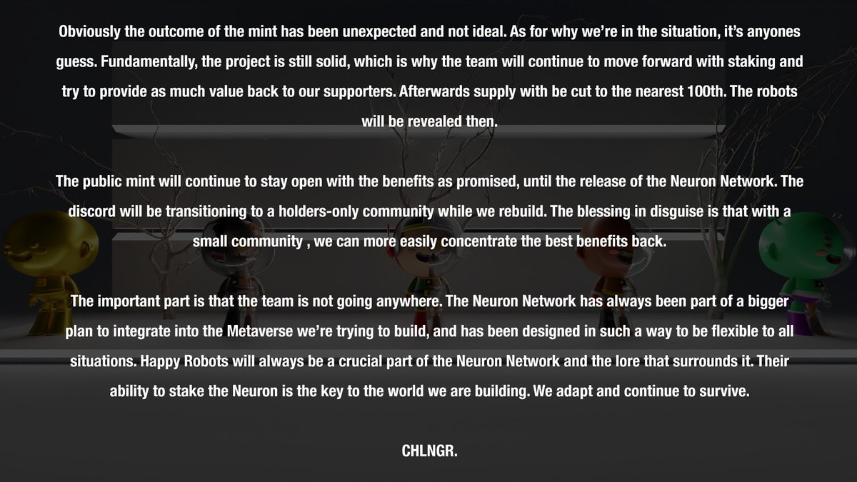 Happy Robot Friends NFT (@happyrobotsnft) on Twitter photo 