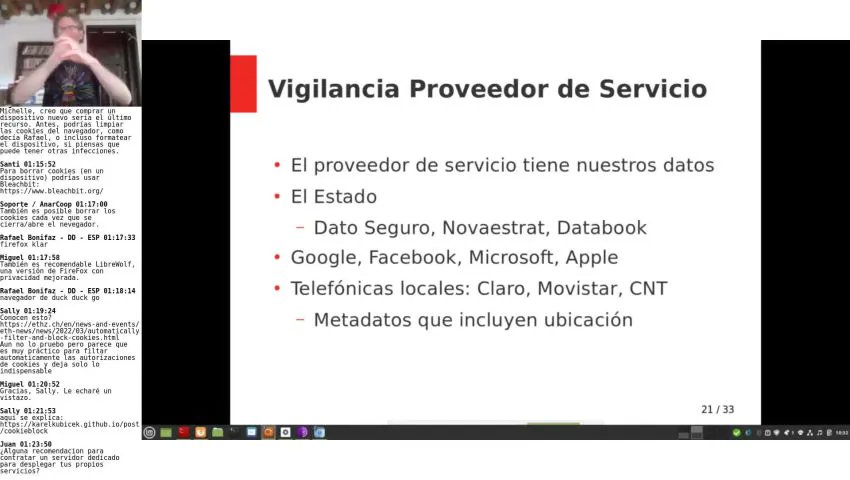 Derechos Digitales (@derechosdigital) on Twitter photo 🎞️Aquí se puede visualizar el Taller sobre Ciberseguridad para comunicadores/activistas, brindado por <a href="/rbonifaz/">Rafael Bonifaz (@rbonifaz@mastodon.social)</a> de <a href="/derechosdigital/">Derechos Digitales</a> y organizado por @internetciudada y <a href="/IntegracionLAC/">FCINA</a>
buff.ly/3KSiJbS 🎞️Aquí se puede visualizar el Taller sobre Ciberseguridad para comunicadores/activistas, brindado por <a href="/rbonifaz/">Rafael Bonifaz (@rbonifaz@mastodon.social)</a> de <a href="/derechosdigital/">Derechos Digitales</a> y organizado por @internetciudada y <a href="/IntegracionLAC/">FCINA</a>
buff.ly/3KSiJbS