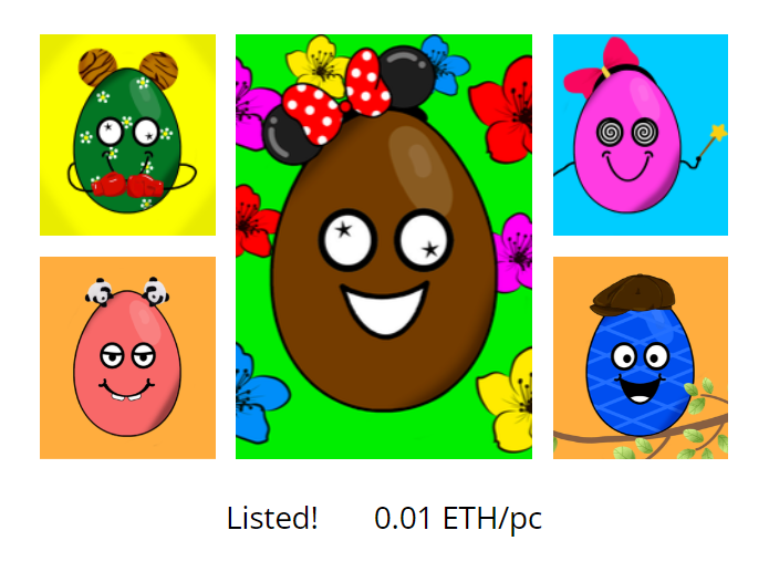 mysteryeggfam's tweet photo. Mystery Egg #16-20 /0.01 ETH/ available on OpenSea (Polygon-no gas fees), could this be one of the eggs containing a mystery reward?❤️💯RT appreciated
¯\_(ツ)_/¯
Check out the collection at: https://t.co/gA0nqnKLTA
.
.
.
#nft #nfts #nftcollection #nftcollector #nftgallery #nftart https://t.co/UyuQsKSRKr