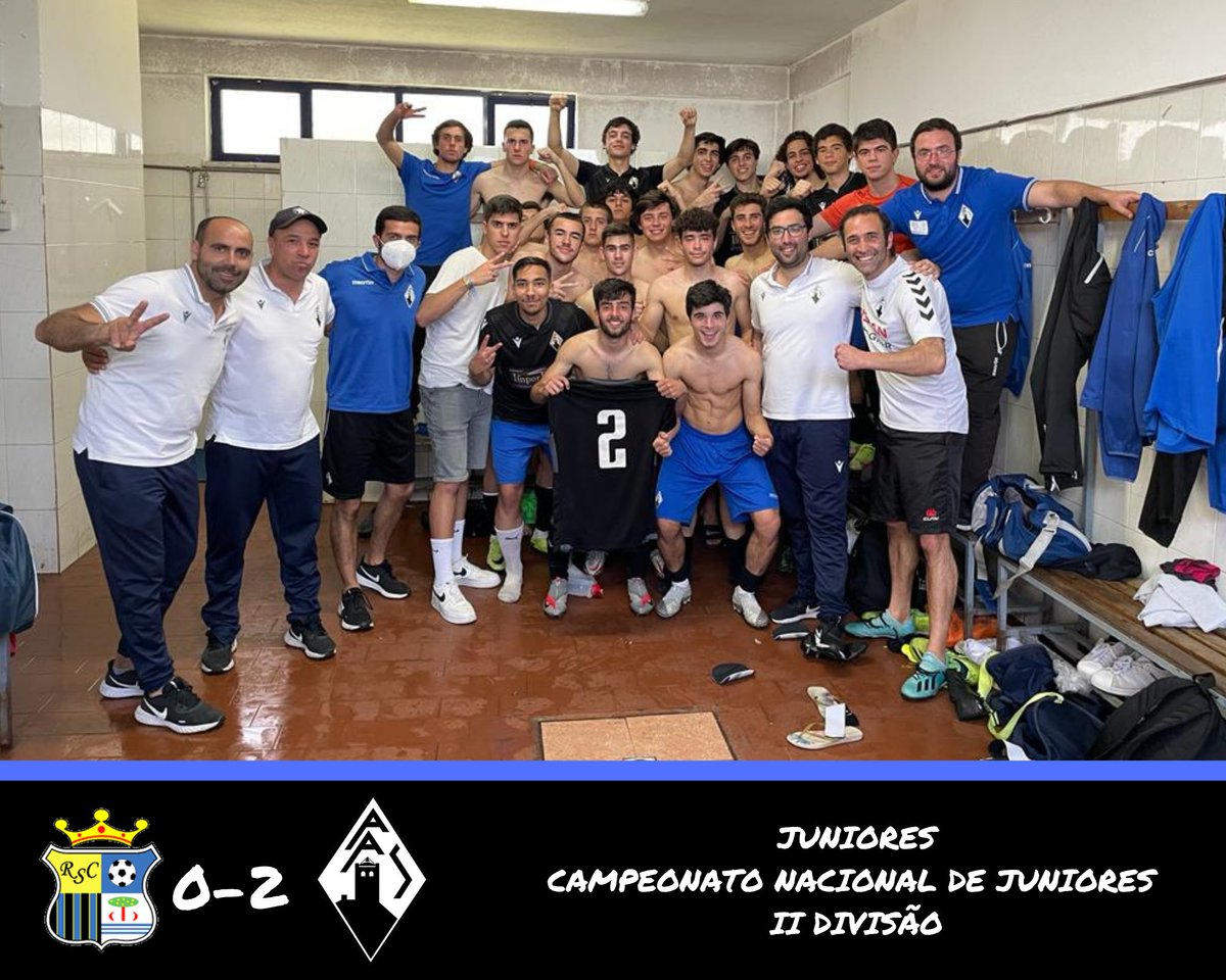 AASantarem's tweet photo. ⚫🔵 Resultado Final
⚽ Real S. C. - Ass. Acad. de Santarém
Alexandre Fernandes e Miguel Pinto 💪💪
#SomosBriosa #MDPDA https://t.co/doo7oxIJLA