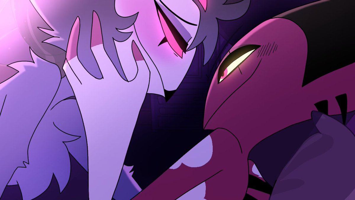 TeaTheKook's tweet photo. ⚠️Warning: Suggestive⚠️

On-screen Stolitz sex scene..? 😳
.
.
#HelluvaBoss #Stolas #Blitzo #Stolitz https://t.co/01H1qmRg4c