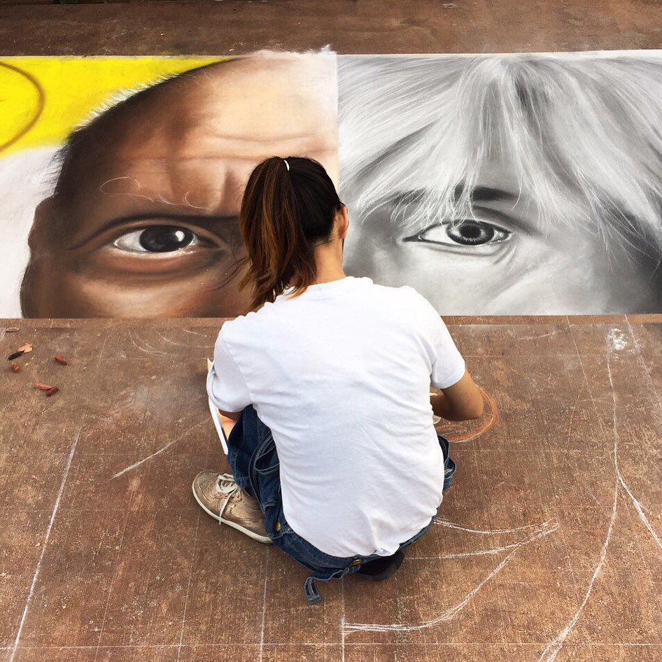 7 years ago in Ventura. 
#chalk #chalkart #Ventura