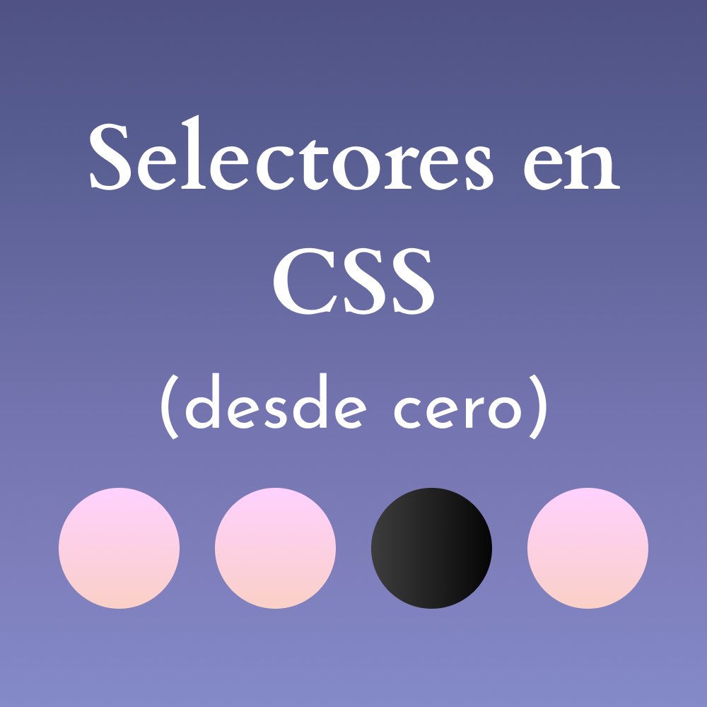 Guía TODOS los Selectores de CSS 👇🧵

(Un RT para llegar a más personas)