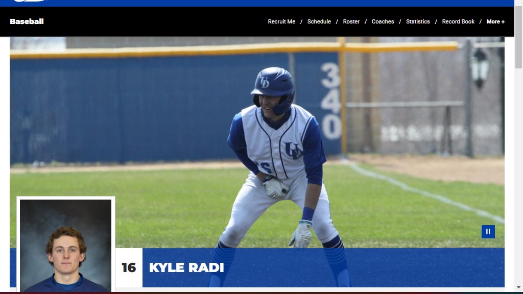 Birchprospects's tweet photo. Congratulations To The University of Dubuque Athletes #JakeCekander Who Is Hitting .325 and Pitching Record 2-1, 1 Save and 3.18 ERA. #KyleRadi is Hitting .333 For the UD Team Sitting at 19-6 On the Year! https://t.co/S7XeQV5r29
