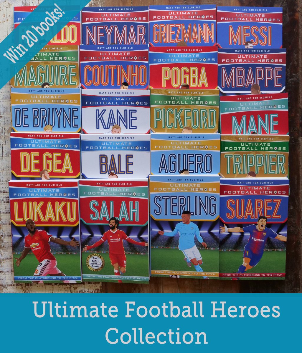 Win the Ultimate Football Heroes Collection!

For your chance to win these 20 fabulous books, just follow us and RT this tweet by 10am BST on 19/04/22.

[Competition open to employees of UK schools only. Full terms available at laburnumhouse.co.uk/competition-te….]