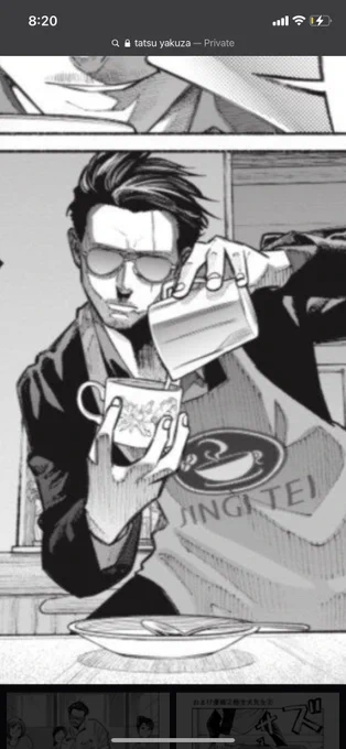 Yo adoro a Tatsu no por su apariencia o porque haya sido yakuza, eso es lo más de lado para mi 
Yo lo amo porque trata re lindo a su esposa y me encanta como tiene varios hobby's cómo cocinar, tejer ir hacer deportes, etc
Y aparte trata re lindo a Miku 🥺💕 