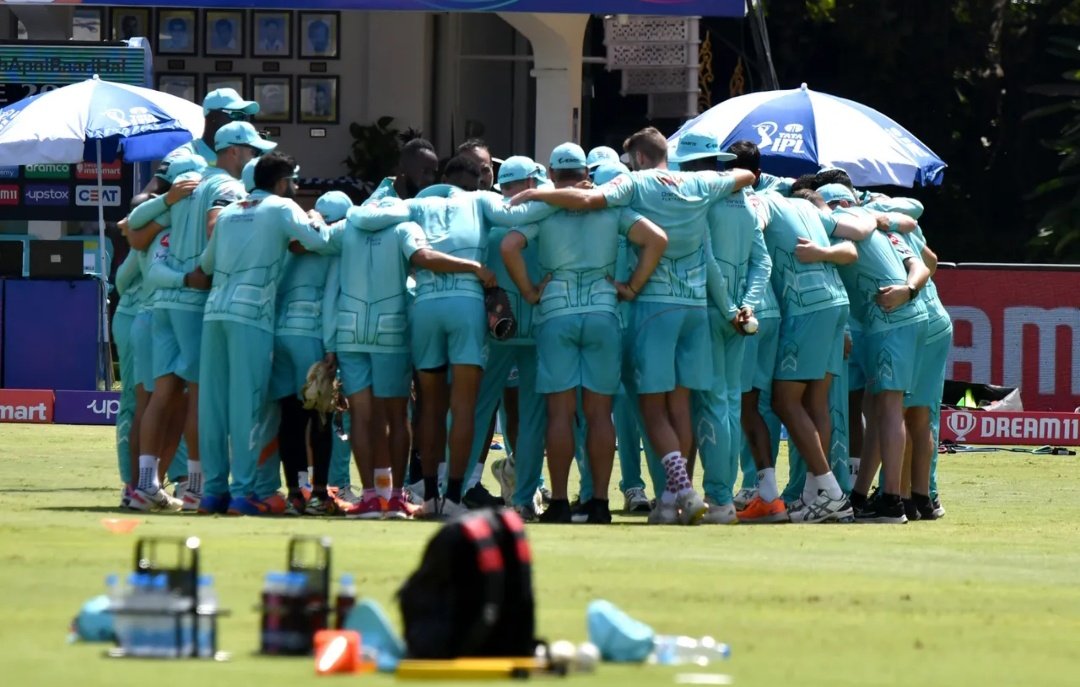 jumankl's tweet photo. " The management has been good, it's a caring franchise, people are being looked after well, that's the kind of franchise we wanted to create. It's still early days in the tournament. "
         - KL added

@klrahul11 • #LSG https://t.co/U8T2PvUjeJ