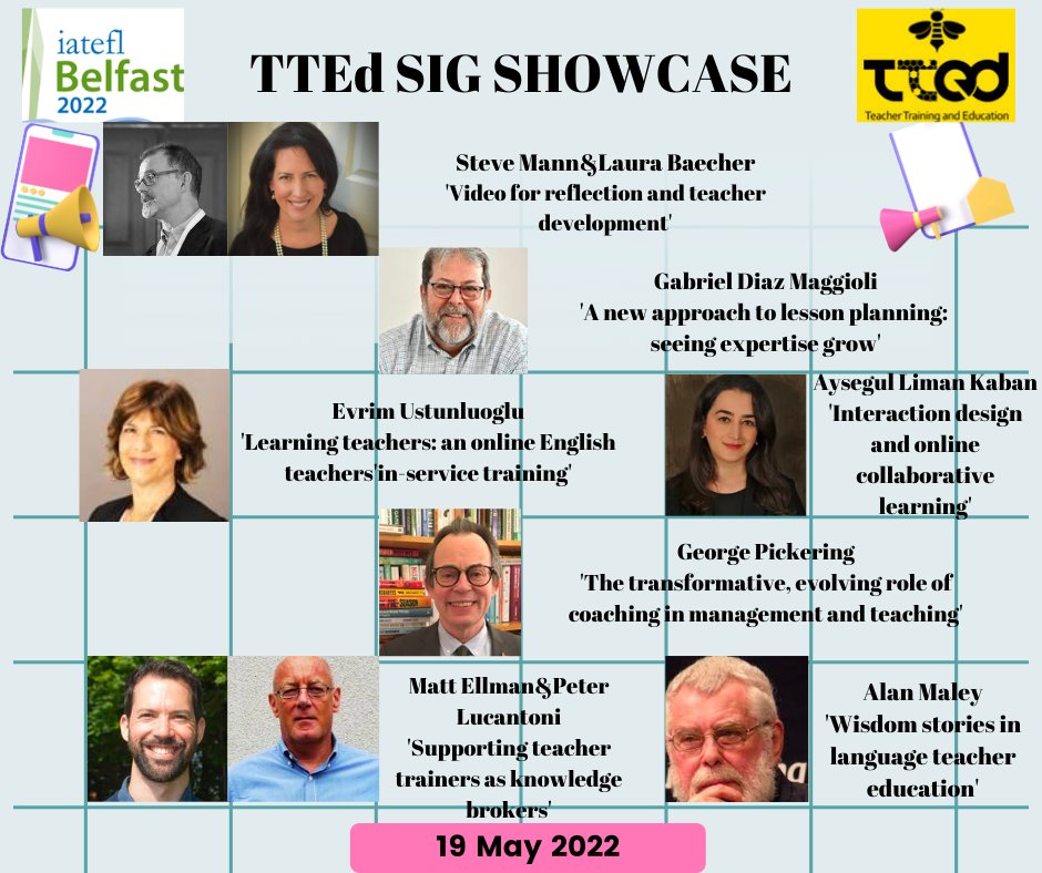 IATEFL TTEd SIG (@iatefl_ttedsig) on Twitter photo TTEd SIG proudly presents their Showcase day featuring an exquisite line-up of speakers!! Join us on 19th May! @iateflbelfast22
iatefl.org/conference/boo…
<a href="/teachertraining/">Bureau Of Education</a> @teachereducation <a href="/conference/">Unknown alias</a> TTEd SIG proudly presents their Showcase day featuring an exquisite line-up of speakers!! Join us on 19th May! @iateflbelfast22
iatefl.org/conference/boo…
<a href="/teachertraining/">Bureau Of Education</a> @teachereducation <a href="/conference/">Unknown alias</a>