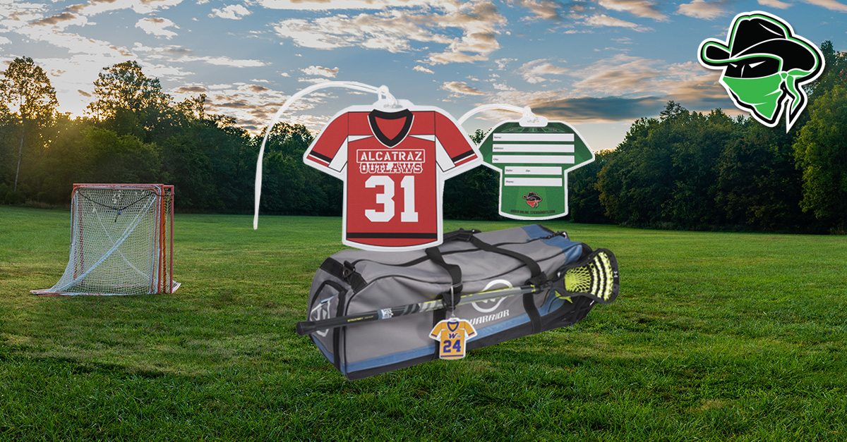 LAXBandits's tweet photo. Custom #lacrosse bag tags now available. Upload your logo to get started: https://t.co/GHtgpzLC1d https://t.co/6cXQ8CI1O2