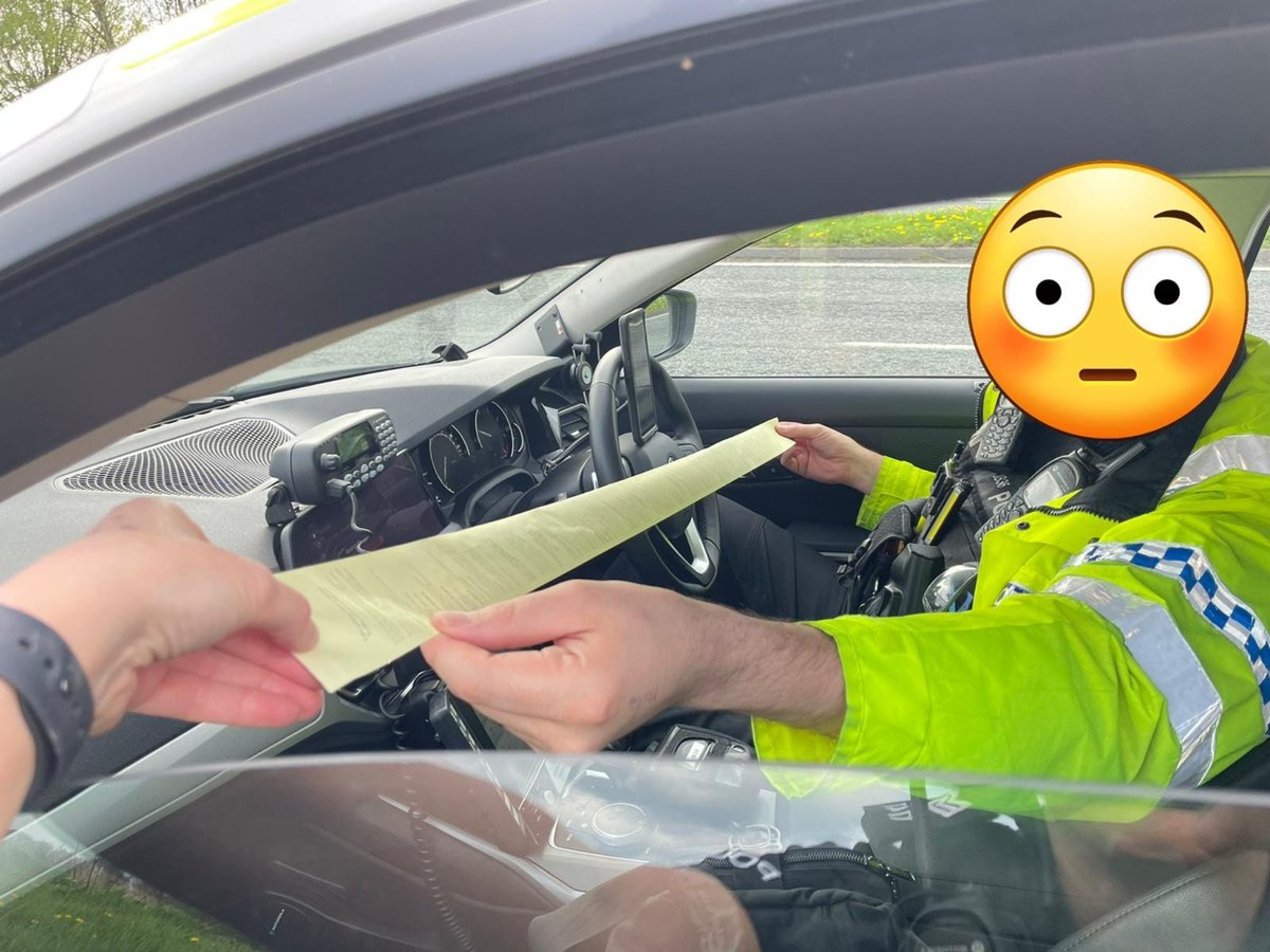 LancsRoadPolice's tweet photo. This cloned Mazda paid a visit to Lancs today. The vehicle was followed by #T3TacOps @NPASNorthWest & #SCIU and was #TPAC boxed on the M6 as it travelled out of Lancs & entered Cheshire. The driver earnt themselves a ticket as wide as the car & the vehicle seized. @NWmwaypolice https://t.co/75qtM7nR7i