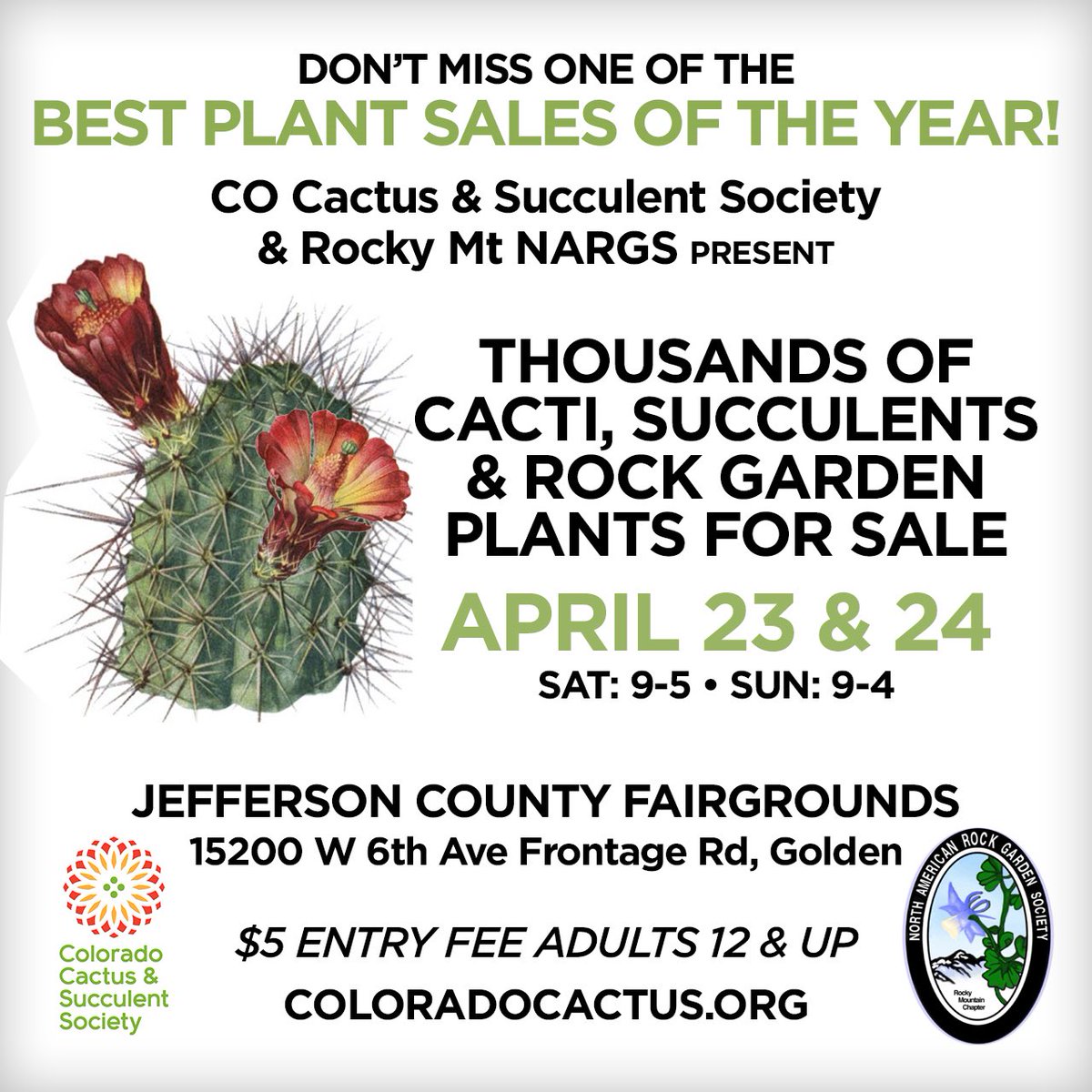 ColoradoCactus's tweet image. Look for or ad in the Colorado Gardner (and on their website!)