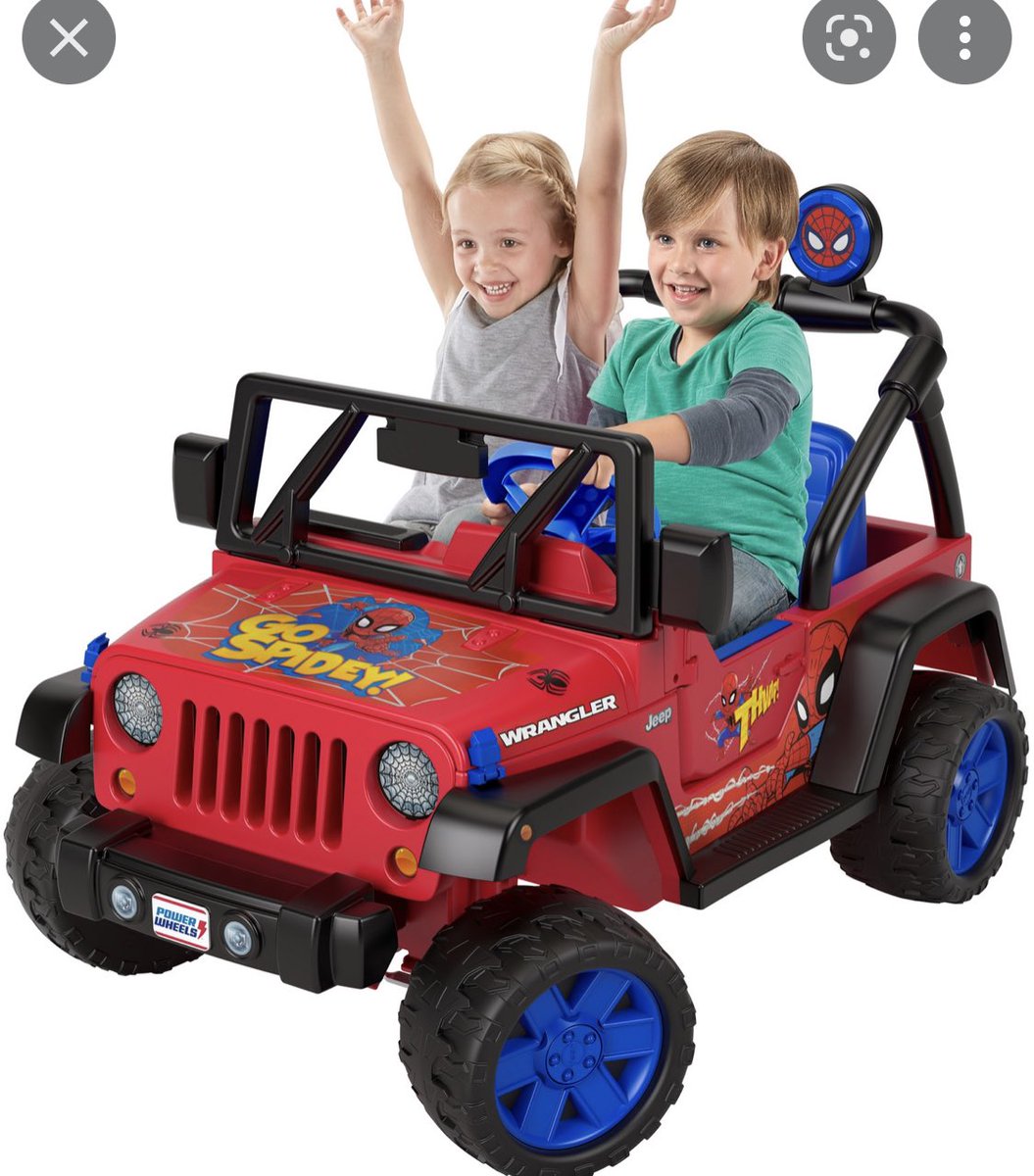 Pinion234's tweet photo. @elonmusk think there’s a possibility of making a better longer lasting version of power wheels? Kids run this thing down too fast! https://t.co/KeJOsNf9i1