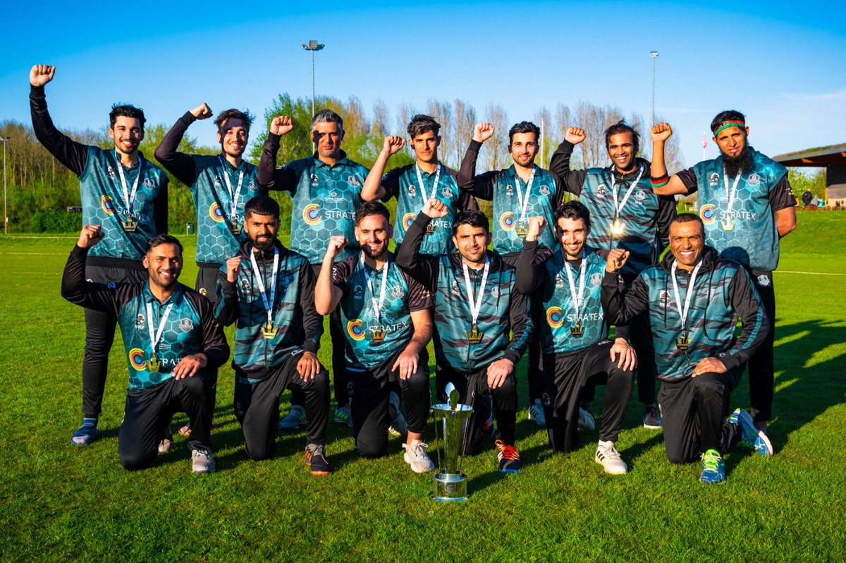 🏆CHAMPIONS!! Punjab Rotterdam roar high clinching the FanCode ECS Netherlands 2022. <a href="/KNCBcricket/">Cricket🏏Netherlands</a> <a href="/Pccr91/">Punjab Cricket Club</a>