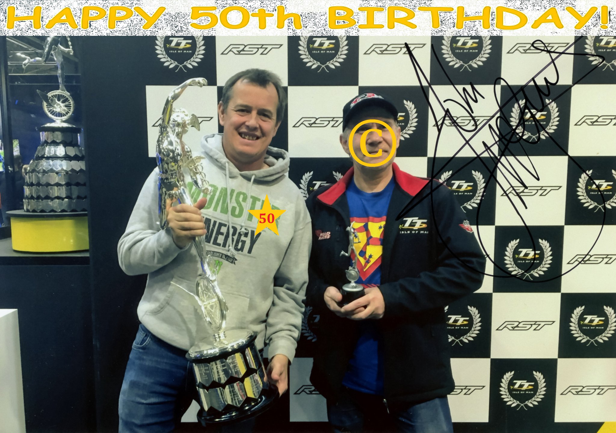  Happy 50th Birthday John McGuinness MBE 