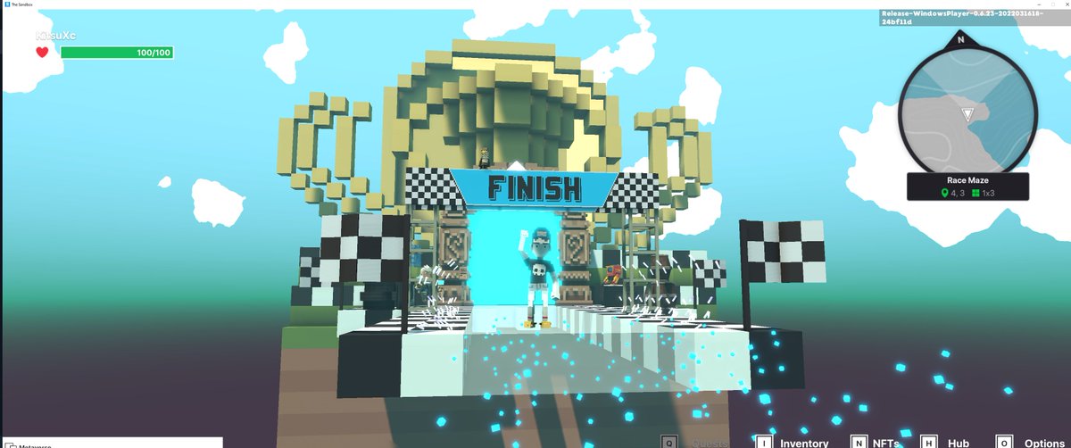 Kitsune_eth's tweet photo. #Sandbox #metaverse #RaceMazeChallenge #NFT #NFTCommunity #Sand https://t.co/PCrMmOvoED
