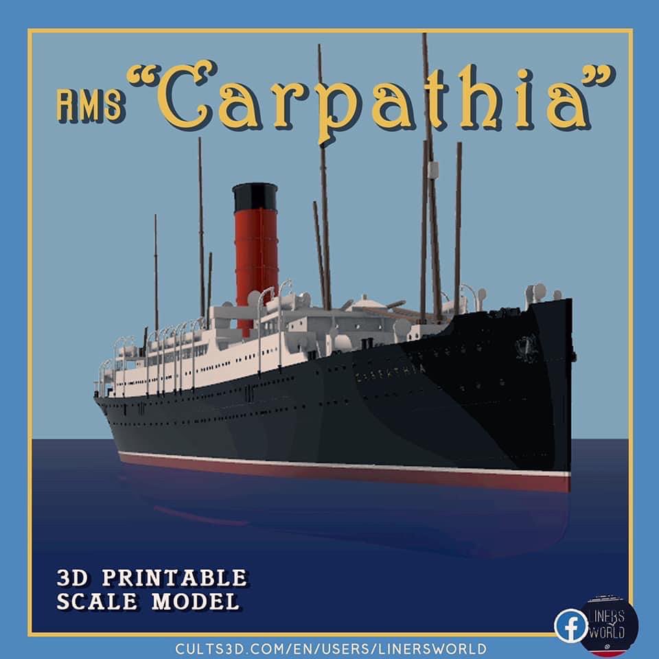 liners_world's tweet photo. 3D printable models of the #Titanic and #Carpathia are of course still available, among several other ships. At what scale? Well, almost any scale you like, depending on the capabilities of the printer 🙂 

👉 https://t.co/AgS4YTDsQM

#110years #3dprinting #TitanicMemorialMonth https://t.co/vfy8LgyhzV