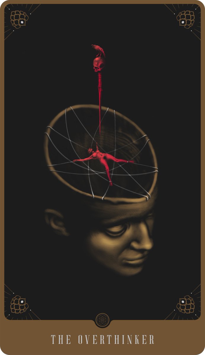 DigoAcuzar's tweet photo. #TheOverthinker
It's time to emancipate yourself from the negative self-criticism that enslave your mind.

Collect this #InnerMindCard if it speaks to you.

1 #tezos only
https://t.co/Tu1CmXINip

#NFTs #NFTCollection #nftcollector #NFTCommunity #CryptoPH #tezoscollector #tarot https://t.co/kds3X77Bdk