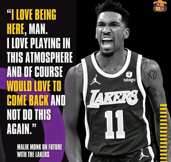 magnanner's tweet photo. With rumors circulating that a couple of other teams are looking to take @AhmadMonk (Malik) from the @Lakers, it's nice to see that his heart beats #PurpleAndGold @DaxSnaer https://t.co/UsyPKIFfOI