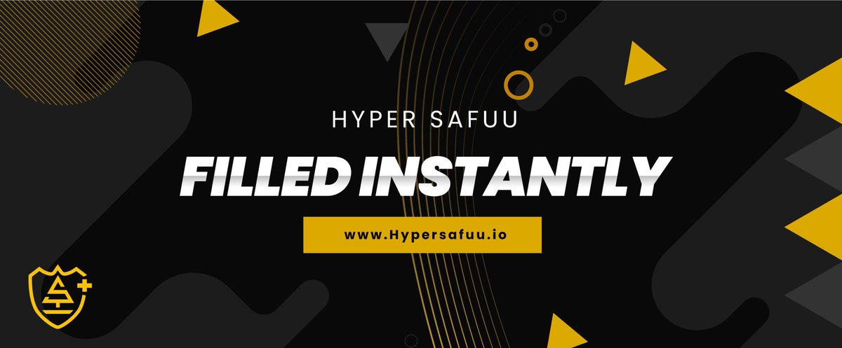 HyperSafuu's tweet photo. 😱The presale has been filled Instantly, we would like to congratulate and thank everyone who gets in.

🟢launch on pancakeswap after 24h don't miss it 

https://t.co/RUPawuSARU

#HyperSafuu #Safuu #BSCgem #cryptocurrecy #pancakeswap https://t.co/qOd9vAr2lc