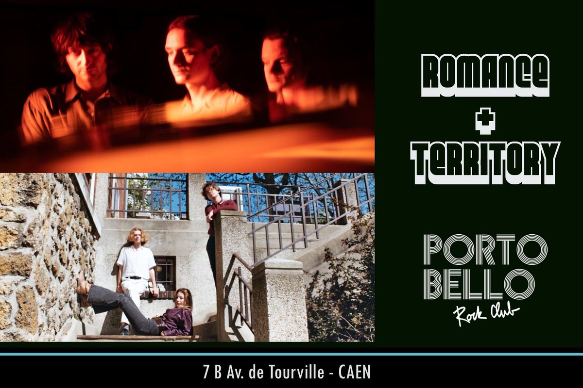 FlavieMzr's tweet photo. Ce soir à #caen #concerts de Romance et Territory au Portobello !
#rock #punk #normandie https://t.co/exUUFYLU84