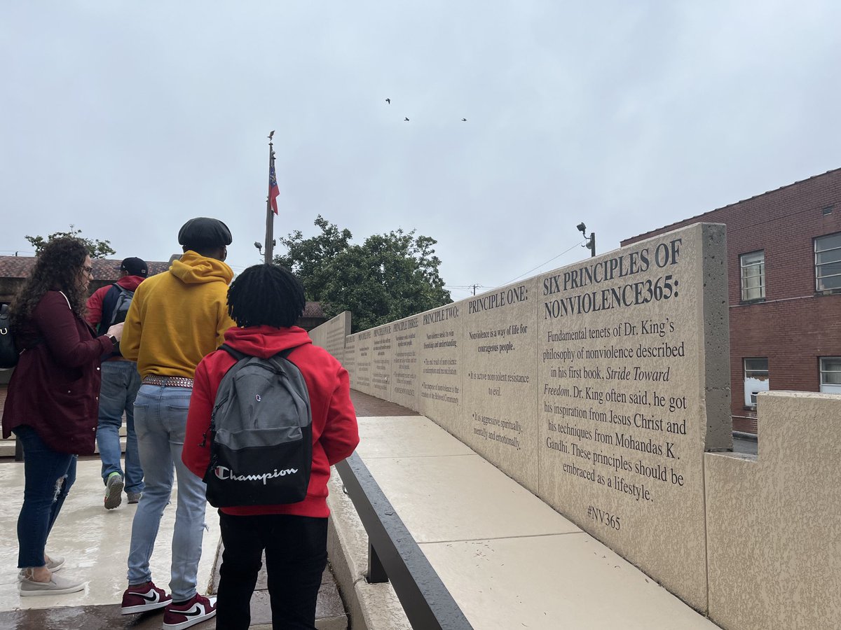 Understanding non-violence at the #KingCenter in Atlanta