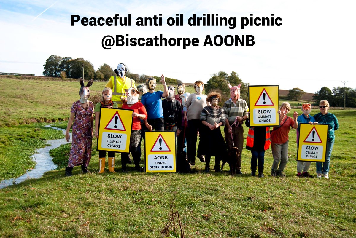 janeairpoetry's tweet photo. #antioildrilling #inLincolnshire A peaceful picnic @Biscathorpe #AOONB where #edgonresources #oil company want to drill and explore for oil despite council's REFUSAL. They are going to appeal the council's decision through written representation. PLEASE RETWEET. #OIL #CLIMATE https://t.co/Gm33KkVHD3