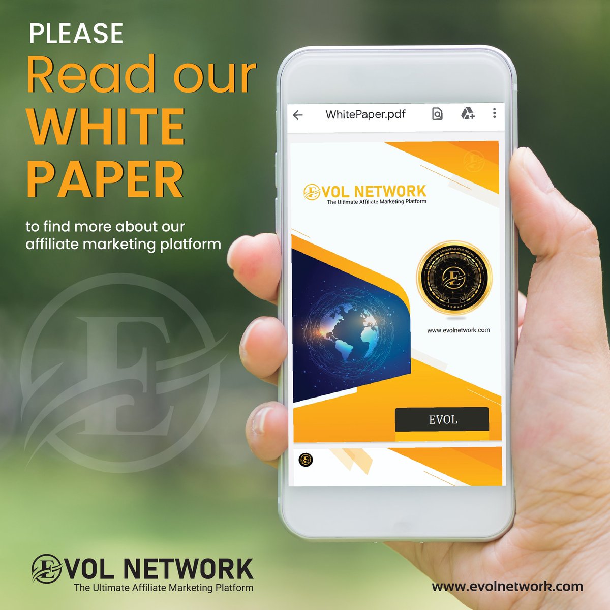 evolnetwork's tweet image. Confused about finding a good affiliate marketing platform.?

You can read the Evol network white paper and clear your confusion. To know more about us.
Go to evolnetwork.com/static/documen…

#evolnetwork #whitepaper