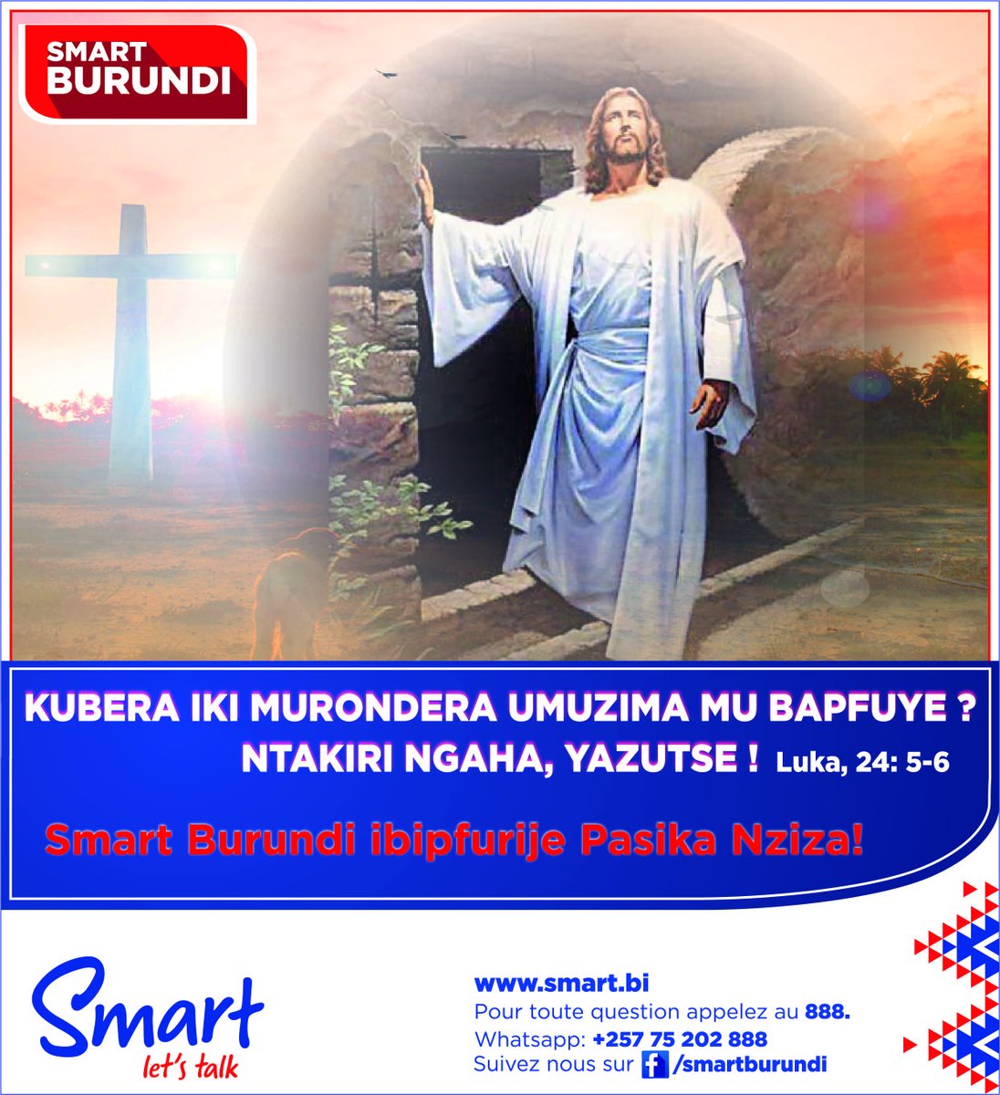 Smart Burundi ibipfurije Pasika Nziza
#pasika 
#smartburundi 
#Burundi