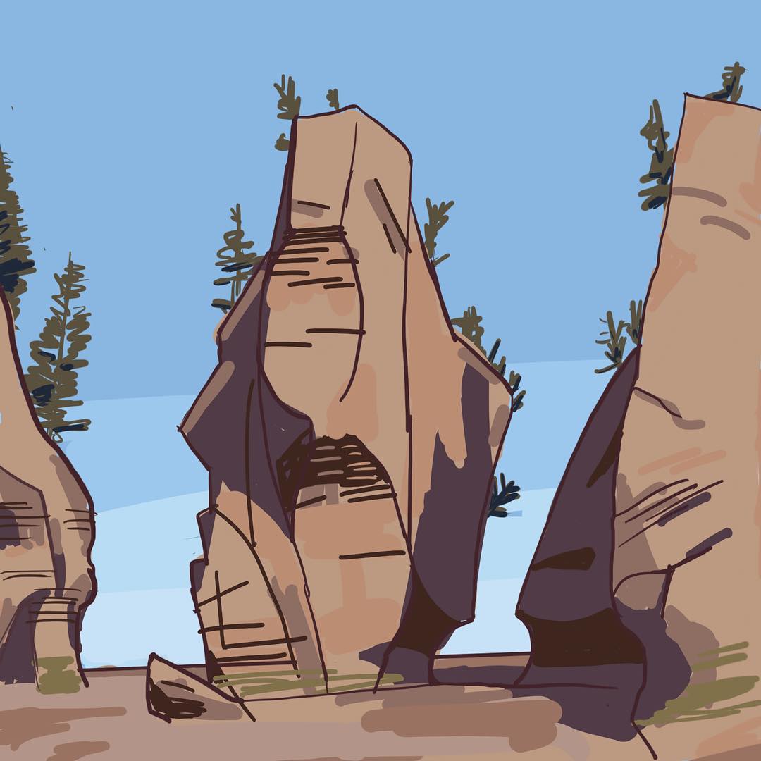 jpsully_art's tweet photo. Rocks! #procreate #applepencil #doodle #art #illustration #illustrate #draw #drawing #artistsontwitter https://t.co/9v0992IMC0