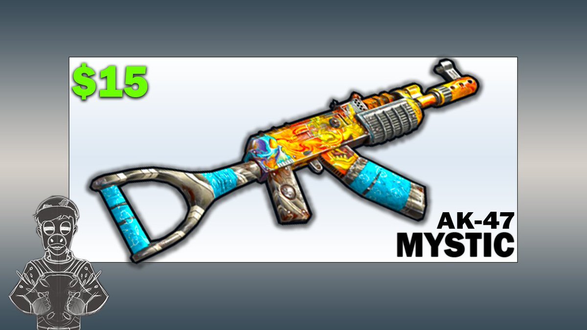 SocksyGambles's tweet photo. ⭐️($15) Mystic AK #RustGiveaway ⭐️

To Enter:

✅Retweet
✅Like/Comment/Sub (PROOF!)
https://t.co/LXALGp4oZE

⏰Rolls in 72hrs! GL!🍀 https://t.co/0s5qayC2hU