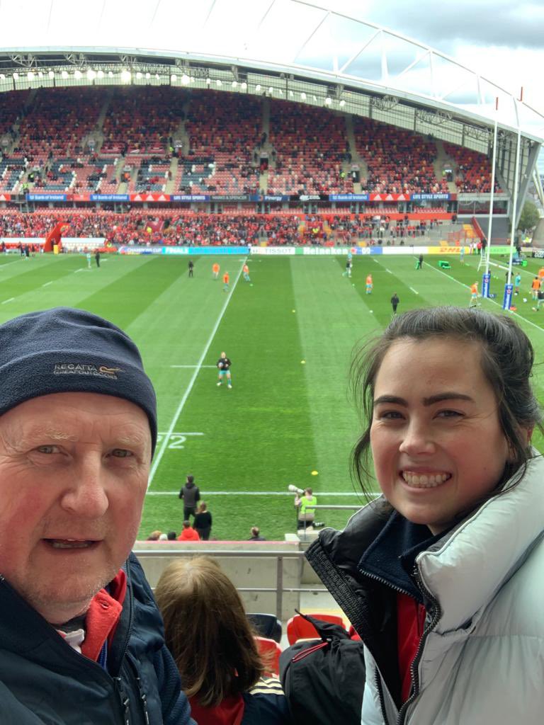 Let’s go <a href="/Munsterrugby/">Munster Rugby</a> #TomandParkSelfie