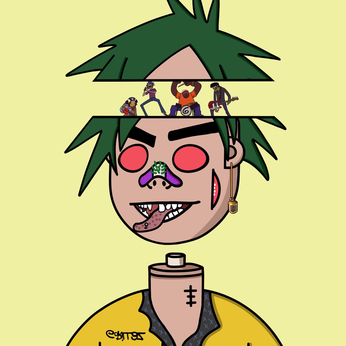 AndreLucazz's tweet photo. Hey @whatthefurr I heard that you like the band Gorillaz, I made this tribute, I hope you like it 🤙🧪🔥

@ThePossessedNFT @tmw_buidls @_thel0stb0y_ 
#nft #fanart #pssssd https://t.co/wHsRbIT3VM