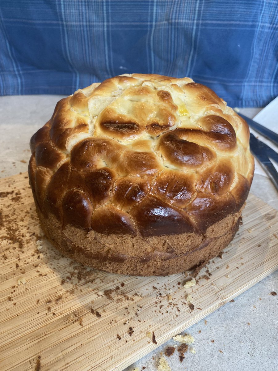 Although Ukrainian Easter is a week away, I felt a rumbling in my tummy to make my baba’s paska. Happy Easter! Христос Воскрес!