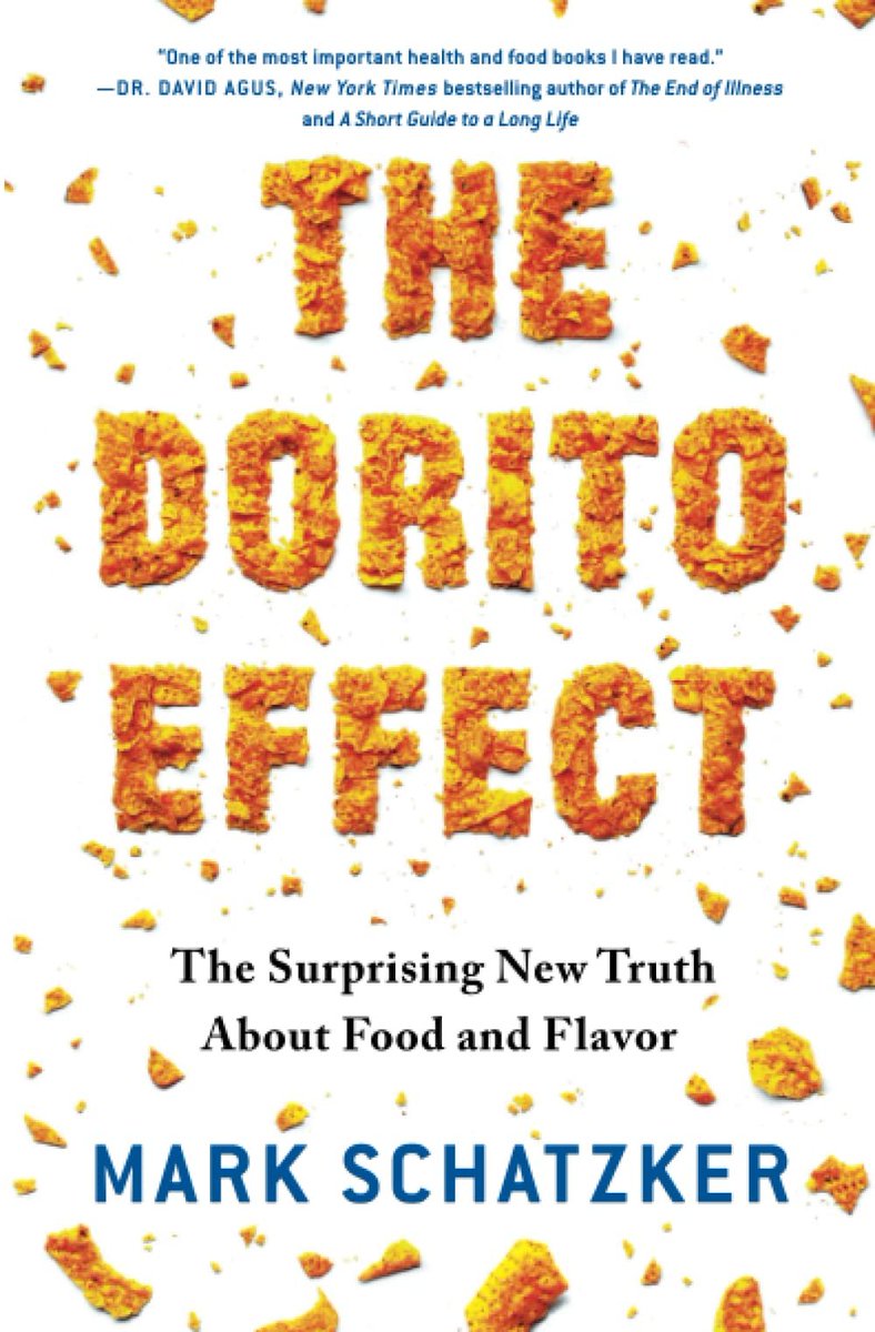 If you interested in exploring these themes further, I highly recommend reading The Dorito Effect by  @MarkSchatzker. This book does an amazing job detailing how Big Food uses flavorings & dilution strategies to alter the food we are eating.