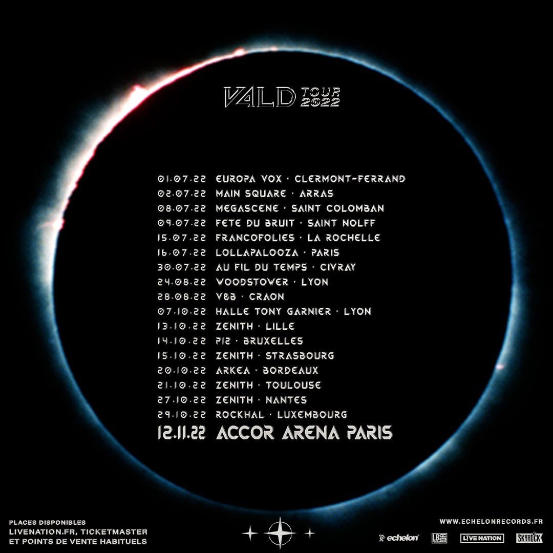 SkyrockFM's tweet photo. À 16H #Double @vald_ld sur #Skyrock avec @PriskaOfficiel..!
🎧 #Péon & #Désaccordé
▶️ https://t.co/80SMmalfU0
#V4ldTour
#TournéeSkyrock à gagner dans la #Roulette..! https://t.co/qDyPrdeuKr