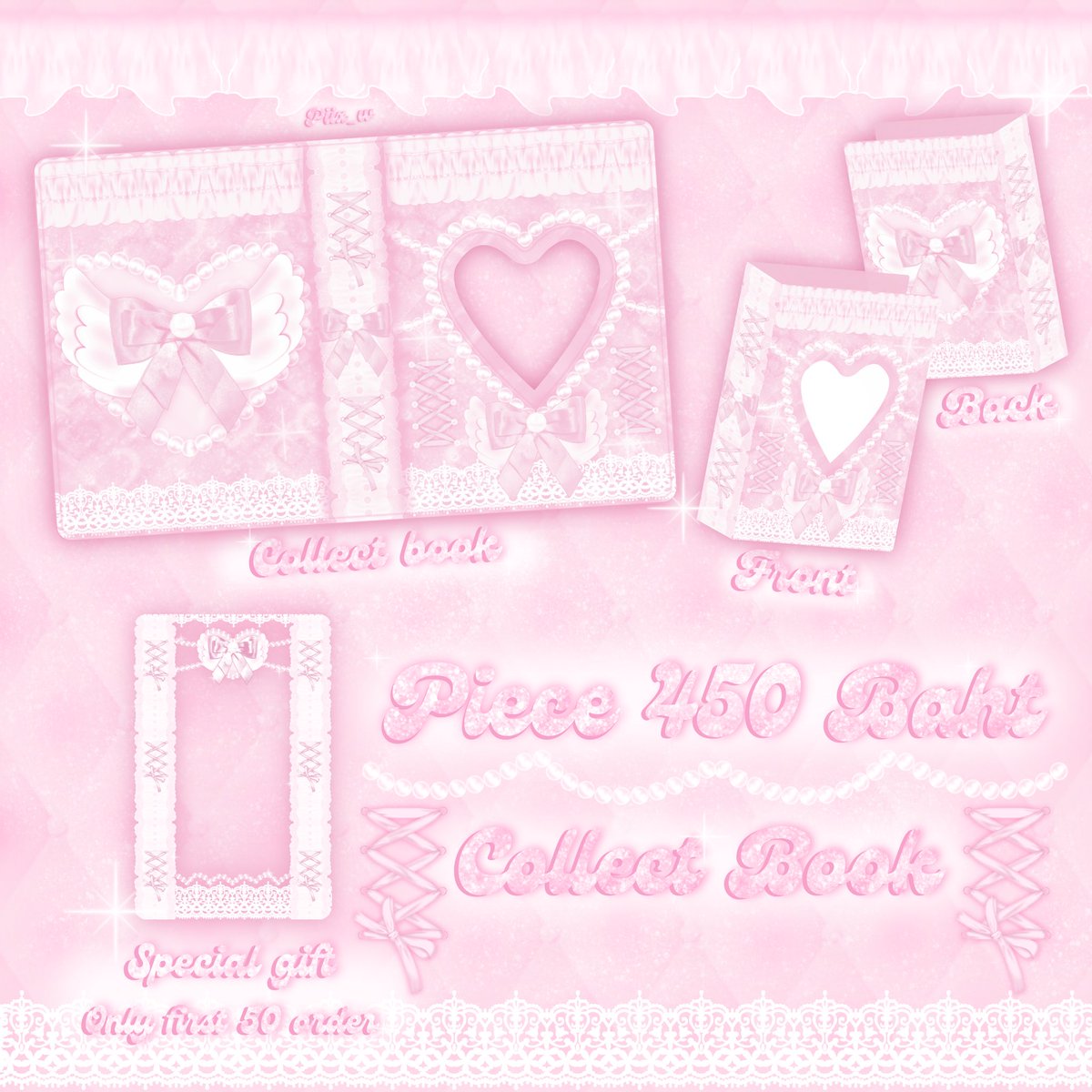 rt แจกแฟ้ม1เล่ม/1คน แจก100/1คน 

𝐏𝐫𝐞 𝐨𝐫𝐝𝐞𝐫 𝐜𝐨𝐥𝐥𝐞𝐜𝐭 𝐛𝐨𝐨𝐤👼🏻🎀
♡ piece 450 baht (มัดจำได้250บาท)

ผลิตโรงงานเกาหลี
•แบบ1ช่อง •ใส่ได้40ใบ •เจาะรู
•รอประมาณ 4-6อาทิตย์ ไม่รวมส่งกล้บค่า
— only dm —
♡ เปิดพรี 16-26.04.22 

#collectbook #แฟ้มการ์ด #ตลาดนัดsanrio