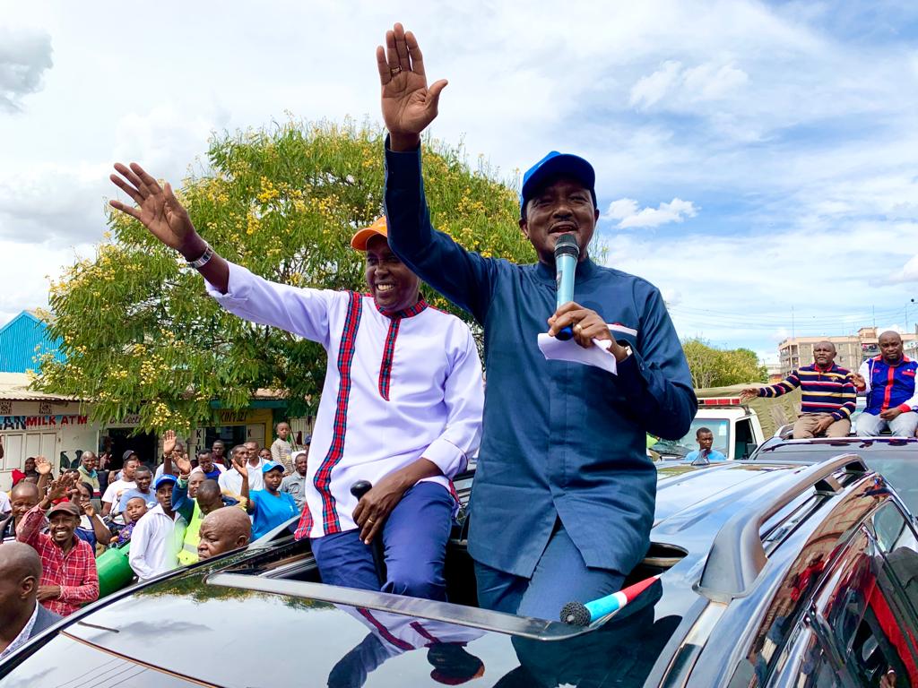TheWiperParty's tweet photo. The #BuffaloSoldier @skmusyoka with Kajiado Governor @joelenku have incredible support from the people. https://t.co/IDfXAp7ng7