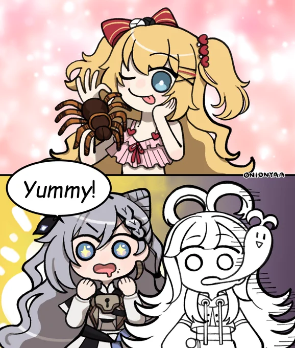 2 types of people.
#Zetacrylic #AeruSeni #はあとart 