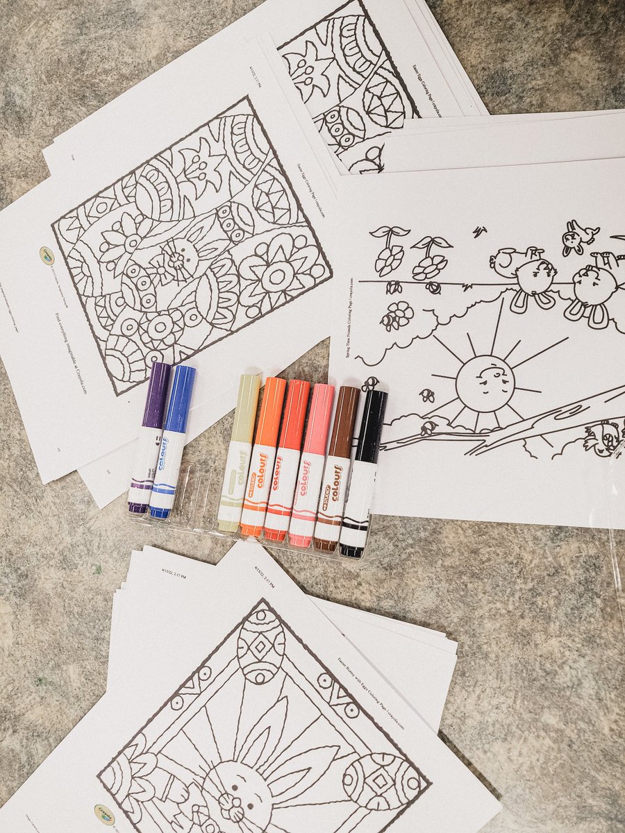 We still have tons of activities to keep the kiddos entertained while you shop!