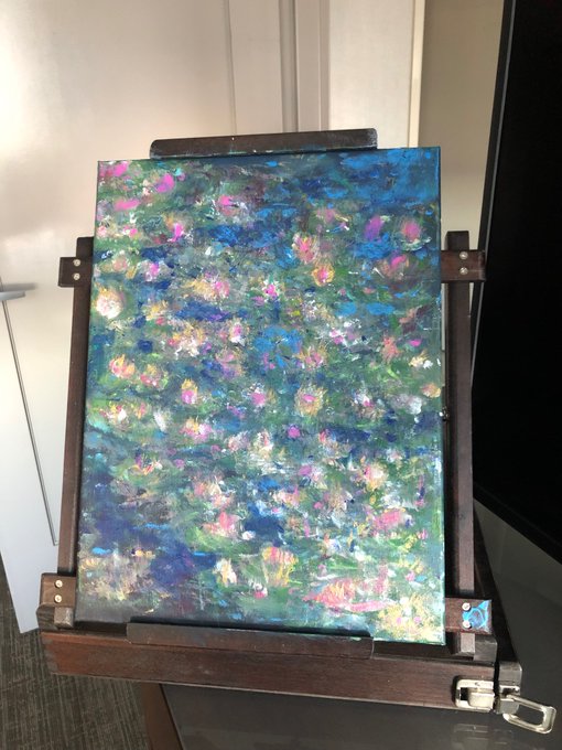 Monet-inspired afternoon #monet #ArtistOnTwitter #ripoff #acrylicpainting #acryliconcanvas #acrylicart<a href="/tag/monet"class="tags">#monet</a><a href="/tag/artistontwitter"class="tags">#ArtistOnTwitter</a><a href="/tag/painting"class="tags"><span>#painting</span></a><a href="/tag/ripoff"class="tags"><span>#ripoff</span></a><a href="/tag/acrylicpainting"class="tags"><span>#acrylicpainting</span></a><a href="/tag/acryliconcanvas"class="tags"><span>#acryliconcanvas</span></a>