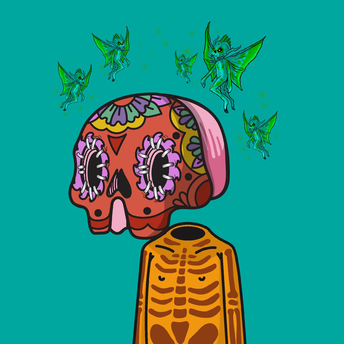 Me Web2 VS me Web3! <a href="/los_muertosNFT/">Los Muertos</a> #vivalosmuertos #muertostakeover #MuertoRevolution